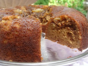 DSC02185 Apple Cider Applesauce Coffee Cake