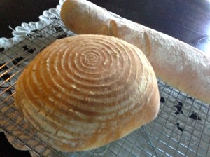 Boule and baguette