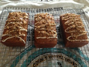 Applesauce Mini Loaves