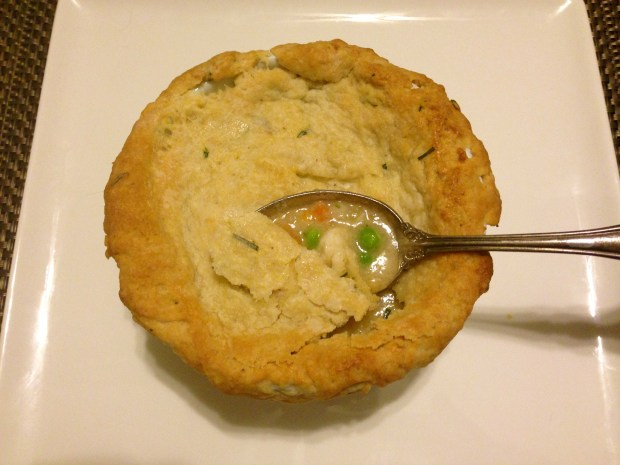 Chicken and dumpling pot pie
