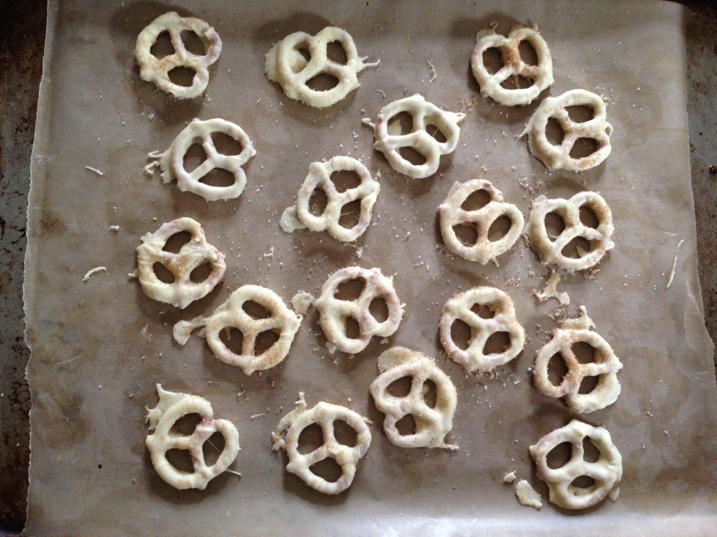 White Chocolate Pretzels