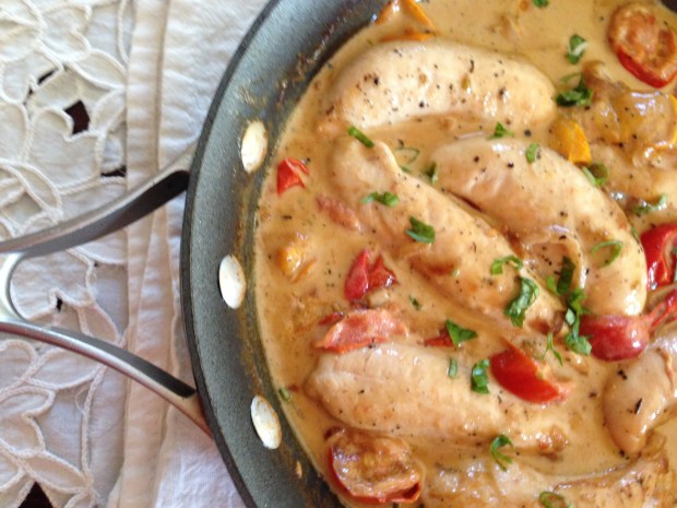 Chicken Tenders In Cream Sauce
