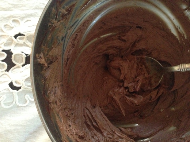 Whipped Chocolate Caramel Ganache