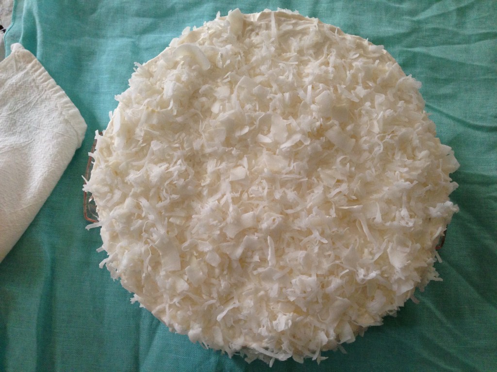 Coconut on the cake