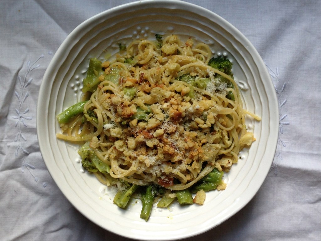 Pasta and broccoli
