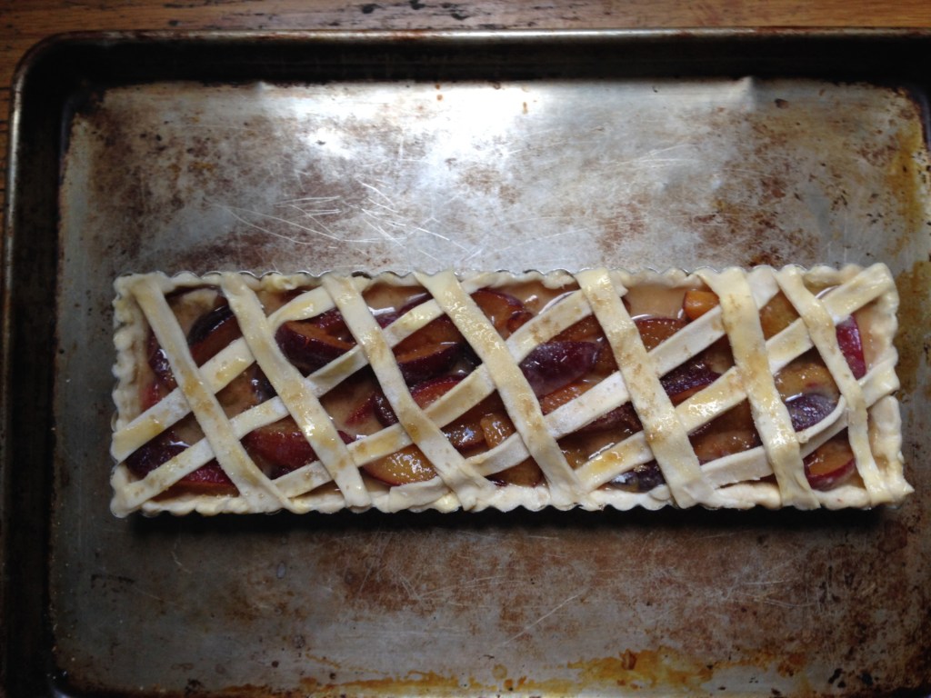 Unbaked lattice top