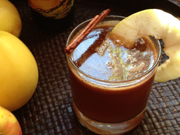 hot buttered spiced hard cider