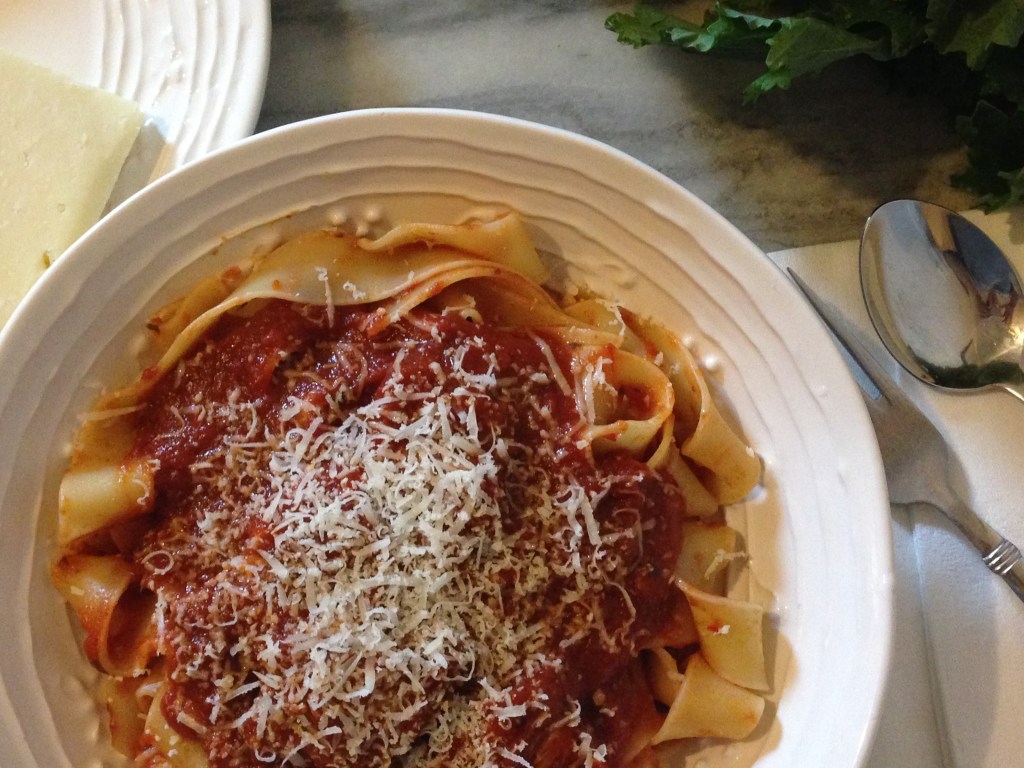 Pork Ragu With Pappardelle