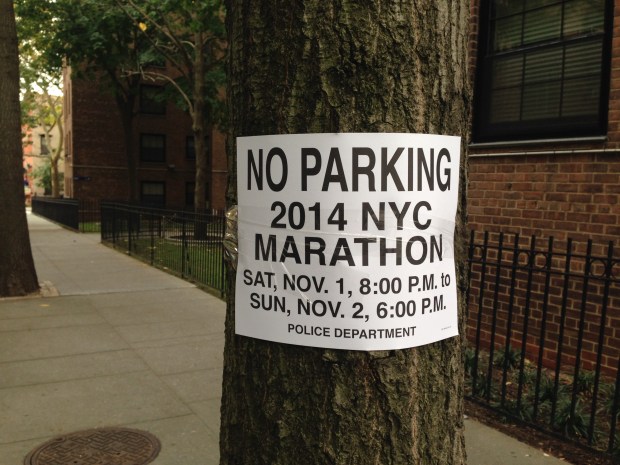 NYC marathon is Sunday