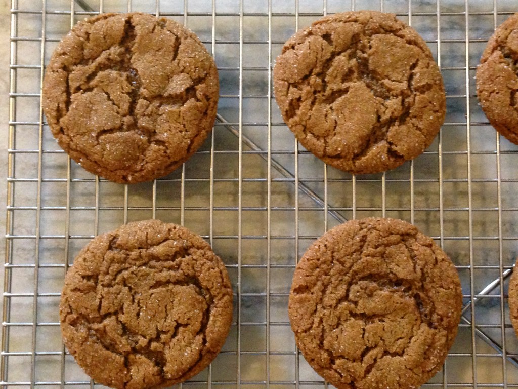 Ginger spiced Molasses Cookies