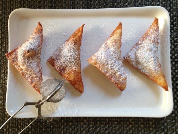 Fried Chocolate Hazelnut Ravioli