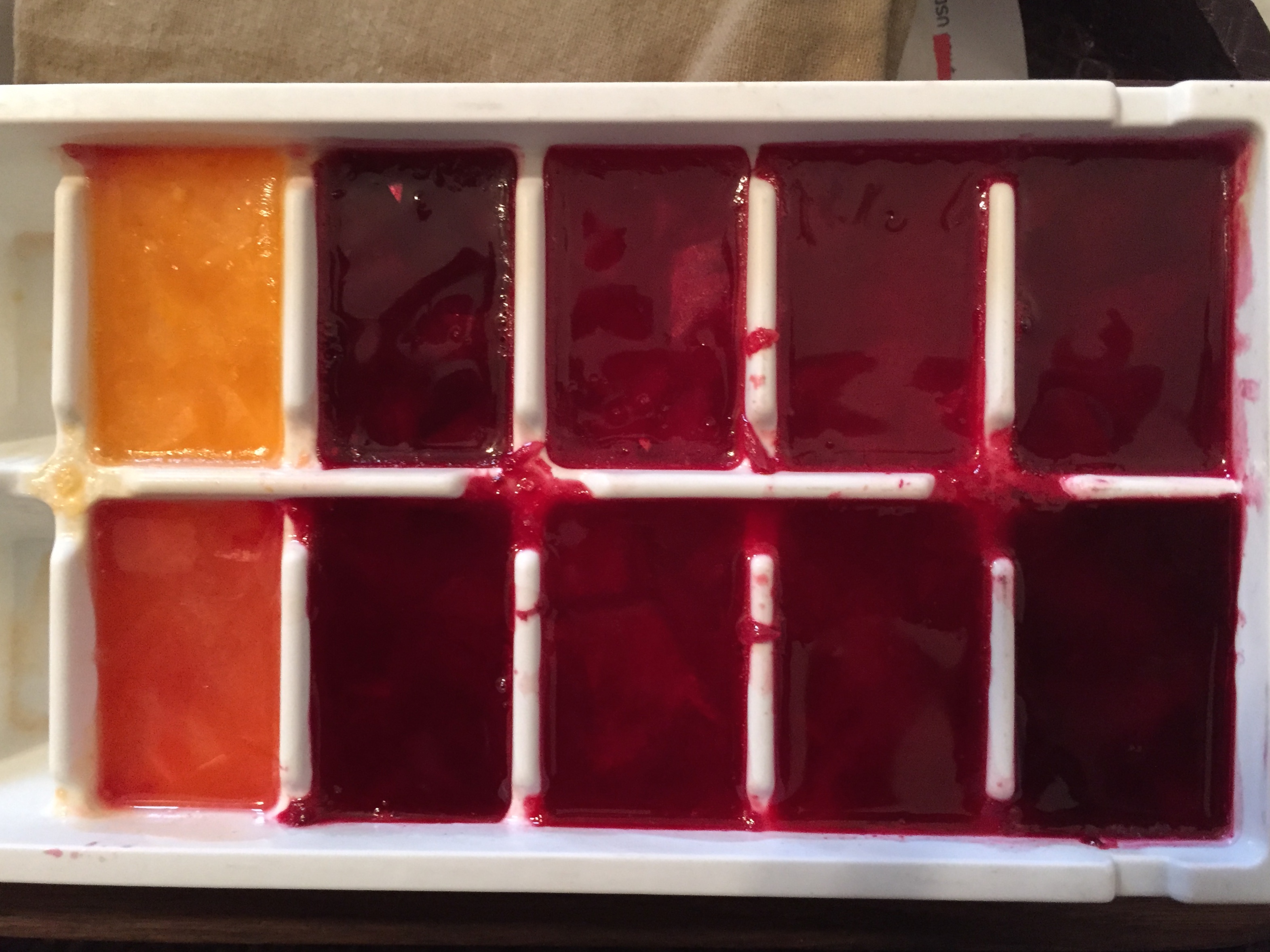 Look at the color of the blood orange juice