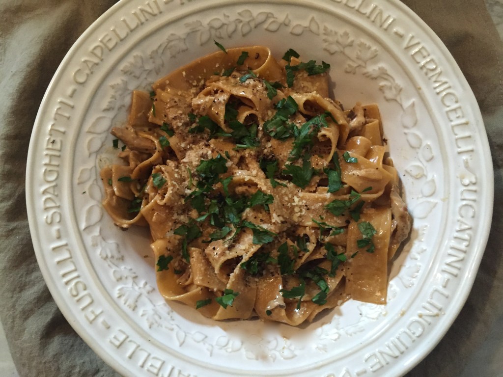 Pappardelle Con Funghi