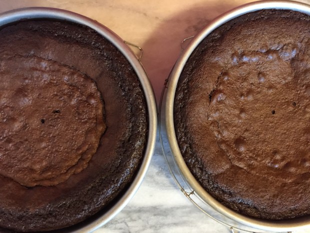 cake sunk in the middle