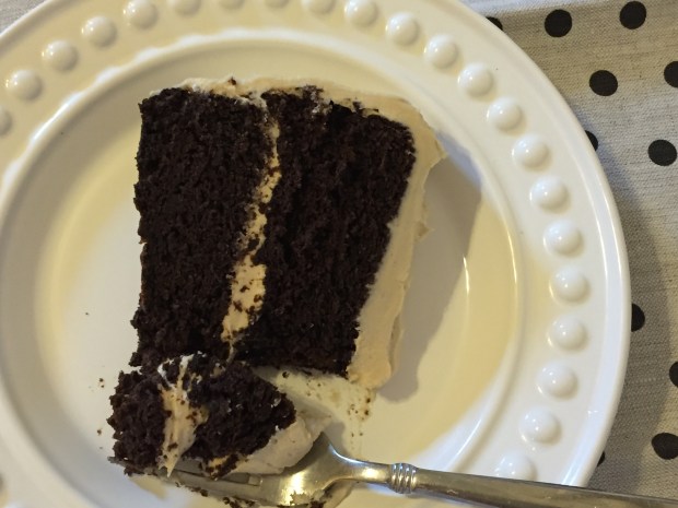 Moist and tender and the frosting is great