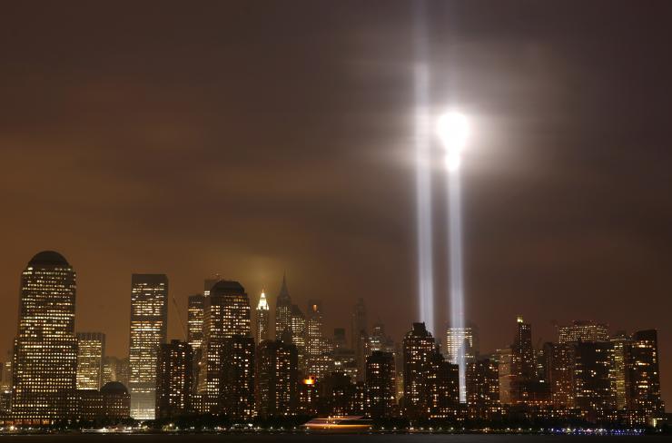 a tribute in light