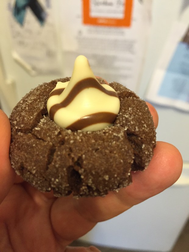 Chocolate thumbprint