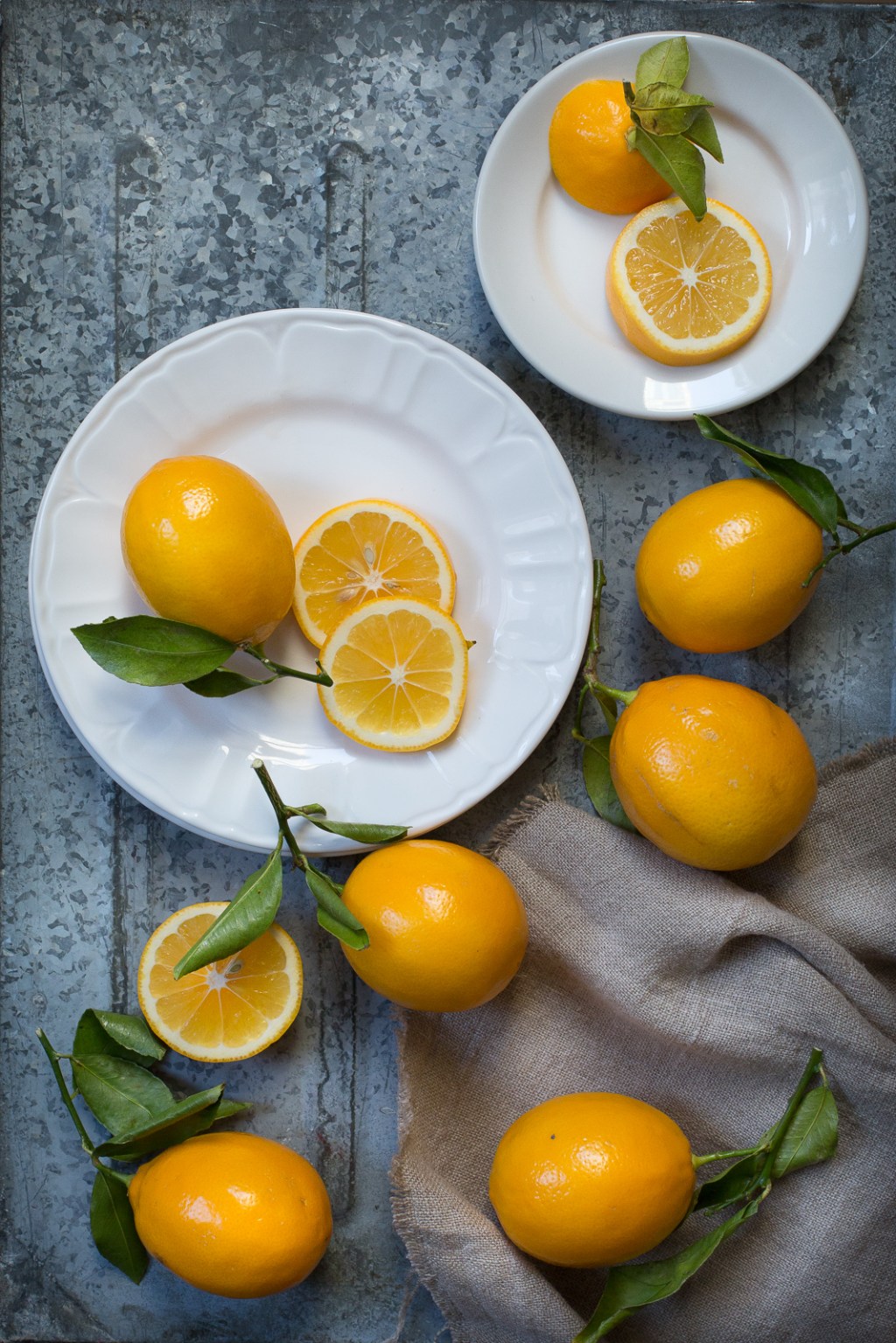 meyer lemon cornmeal and rosemary cake-3