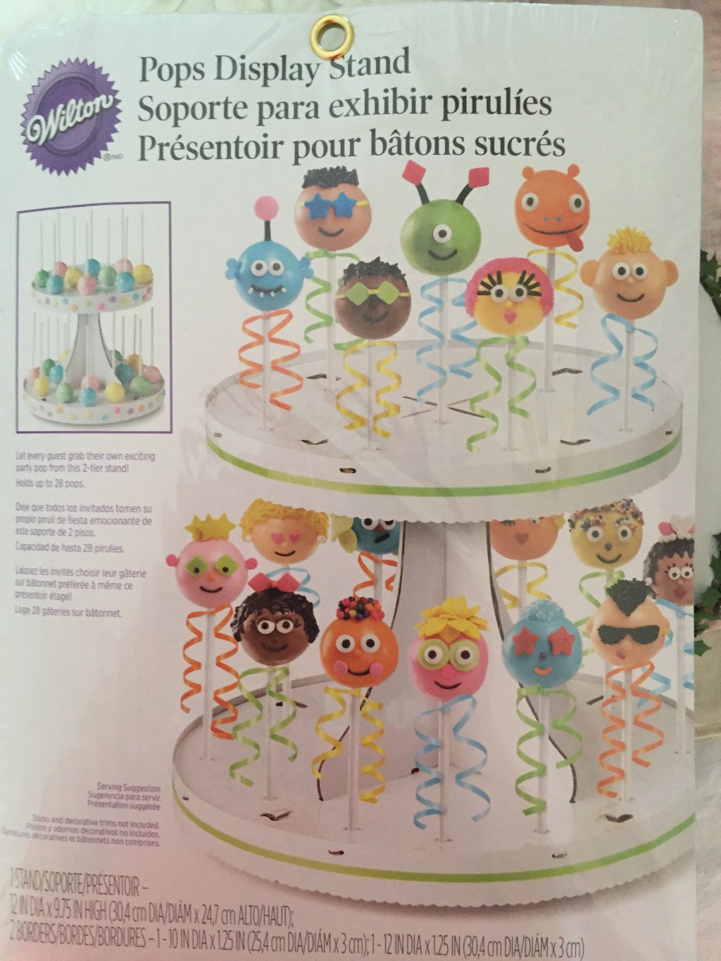 Cake pop stand assembly required