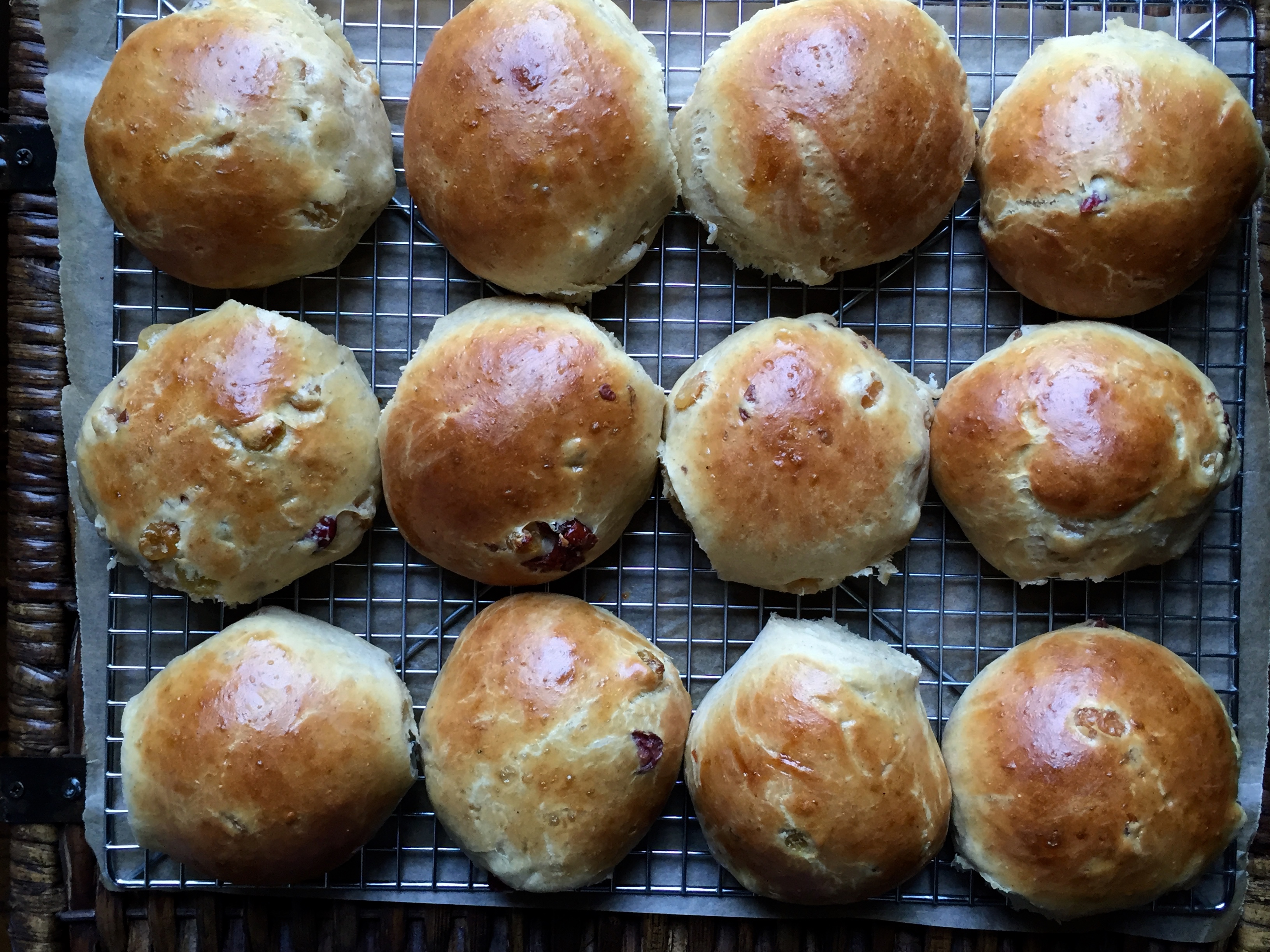 make sure they cool completely before adding the cross